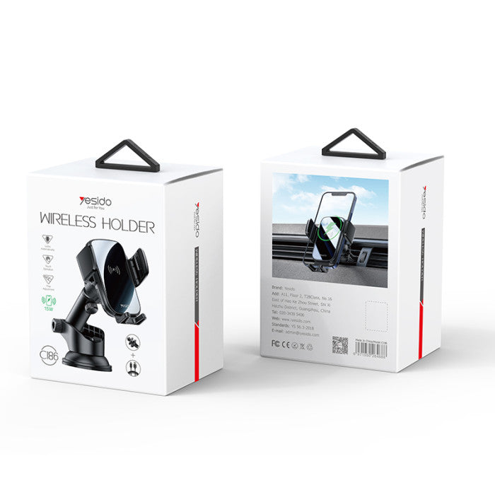 Yesido Wireless Holder - 15W Charger