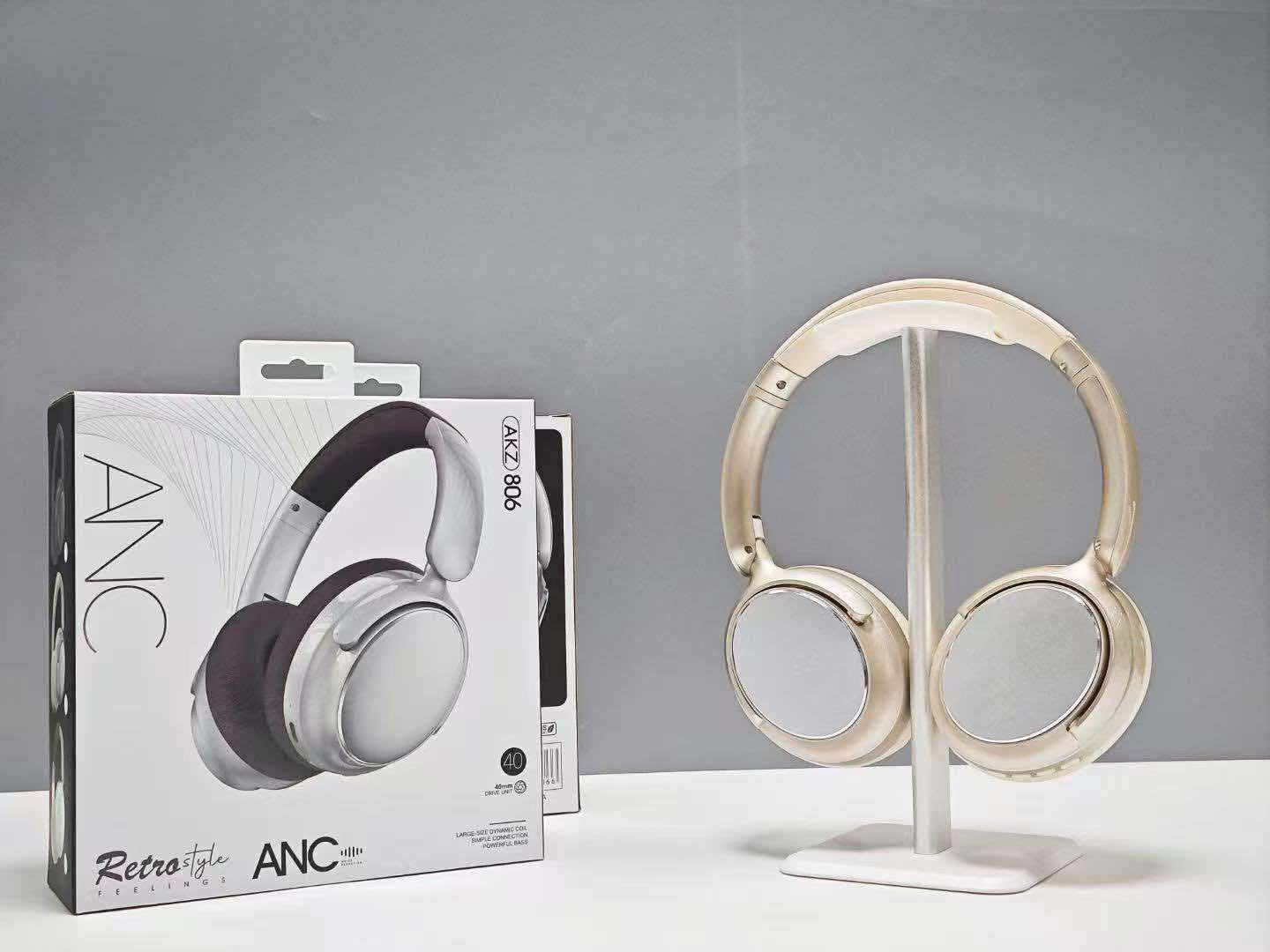 AudioMax Active-Noise cancelling headphones