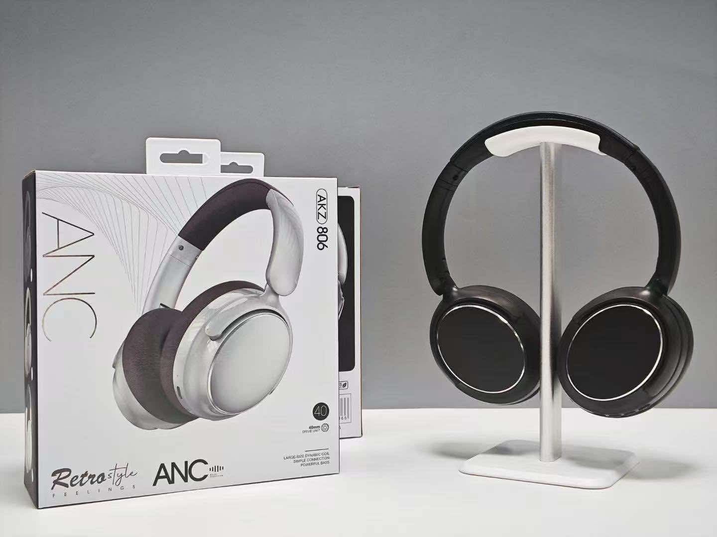 AudioMax Active-Noise cancelling headphones