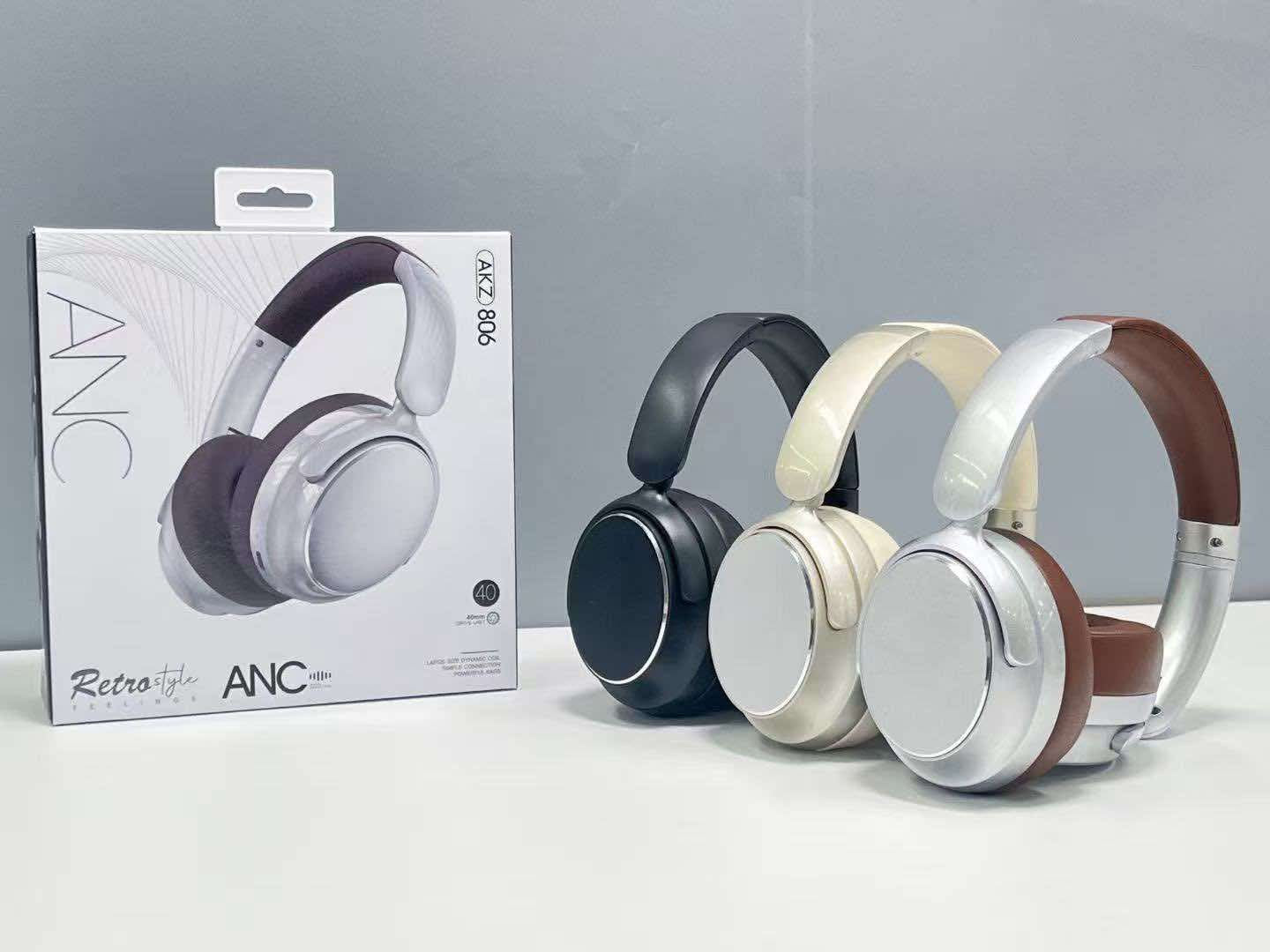 AudioMax Active-Noise cancelling headphones
