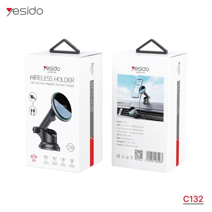 Yesido Wireless Holder - 15W MagSafe Wireless Charger
