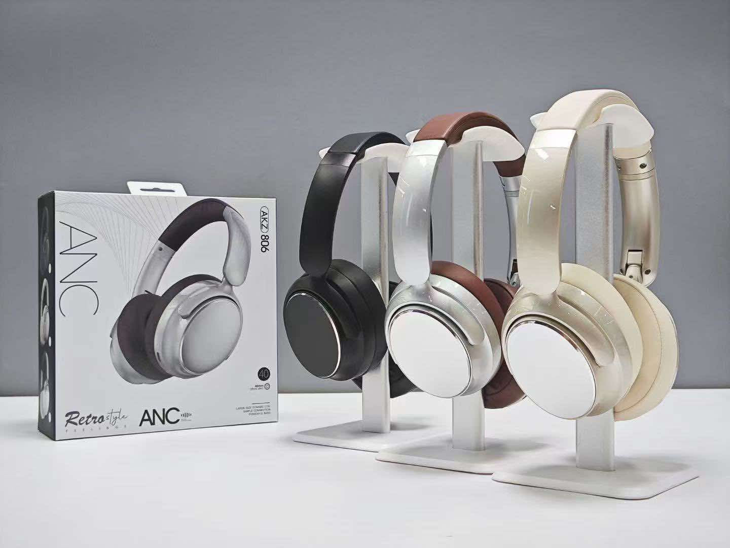 AudioMax Active-Noise cancelling headphones